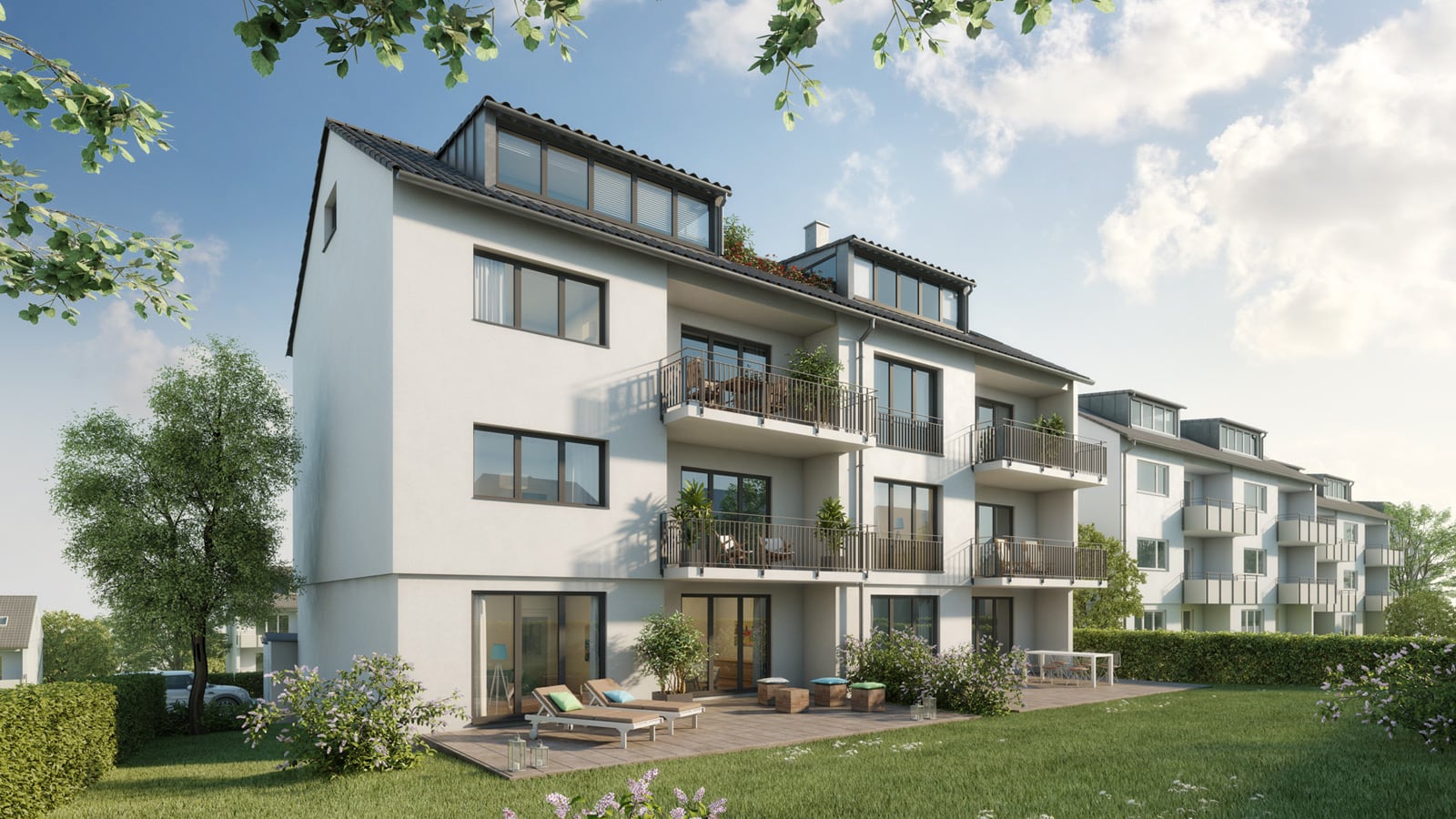 Immobilie Haeckerstraße 12: Gartenansicht